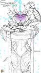 1girl asphyxia asphyxiation drowning female helldivers helldivers_2 monochrome peril solo stuck suffocation terminid underwater underwater_peril uwliz