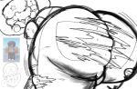 1boy 1femboy 2026 afro afro_puffs ass ass_focus ass_to_viewer bending_over bent_over big_ass big_breasts big_hair bubble_ass bubble_butt busty_boy digital_art digital_artwork_(media) digital_media digital_media_(artwork) fat_ass fat_butt femboy greyscale gun hair_covering_eye hair_covering_one_eye jayden_(fazzinart) large_ass large_butt looking_back male_only massive_ass massive_butt monochrome revolver ripped_clothes ripped_clothing ripped_pants roblox roblox_avatar rough_sketch round_ass round_butt scratches shaded sketch sweat sweaty_ass ushanka video_games