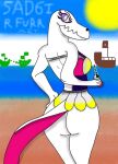  bikini_bottom bikini_top furry furry_only noartlimits pokemon_(anime) pokemon_(game) pokemon_bw pokemon_bw2 sadgirfurart salazzle 