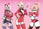  1girl 3_girls amazon_prime big_breasts big_breasts blond blond_hair blonde blonde-haired_female blonde_female blonde_hair blonde_hair_female breasts cartoon charlie_morningstar charlie_morningstar_(hazbin_hotel) cherri_bomb cherri_bomb_(hazbin_hotel) clothed clothed_female commando cyclops demon demon_girl dialogue dialogue_bubble fallen_angel female_focus female_only fingering fingering_self going_commando hazbin_hotel hazbin_hotel_(season_2) hellaverse long_hair markmanez no_panties one_eye orange_hair panties_off panties_removed red_cheekdots red_cheeks speaking speaking_to_another speaking_to_viewer spindlehorse_toons standing standing_up talking talking_to_another talking_to_viewer text text_bubble twitter vaggi vaggi_(hazbin_hotel) vaggie_(hazbin_hotel) vaginal_fingering very_long_hair vivienne_medrano vivziepop white_body white_skin 