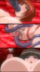  1girl 3_girls anal anal_insertion anus ass big_belly birth birthing blue_eyes blush breasts brown_hair clenched_teeth closed_eyes cum cum_in_ass cum_in_mouth cum_in_pussy cum_inside cum_through double_nipple_penetration double_penetration excessive_cum excessive_lactation gaping gaping_anus gif gigantic_breasts hentai_series huge_nipples inflation inyouchuu inyouchuu_shoku kayama_sui lactation mind_break monster nipple_penetration nipples object_insertion open_mouth penetration pregnant pumping pussy red_hair seedbed sex_after_birthing shiratori_mikoto shiratori_takeru sound spread_legs stomach_bulge tagme teeth tentacle tentacle_monster tentacle_sex vaginal_insertion vaginal_penetration 