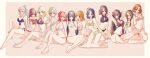  1boy 6+girls :d ahoge alluring annotation_request arm_behind_back arm_support arms_behind_head barefoot big_breasts bikini black_hair blonde_hair blue_bikini blue_eyes blue_hair border braid brown_bikini brown_eyes brown_hair character_request check_annotation cleavage cleavage_cutout closed_mouth clothing_cutout commentary covering_breasts covering_privates drawstring ebina_hina everyone frilled_bikini frills full_body girly_boy glasses green_bikini grey_eyes grey_hair hair_flowing_over hair_ornament hair_scrunchie halterneck hand_on_own_chest hand_on_own_thigh hand_to_own_mouth hand_up high_ponytail high_res hikigaya_komachi hiratsuka_shizuka hood hood_down hoodie invisible_floor isshiki_iroha jaggy_lines kawasaki_saki knee_up kneel legs_together lineup long_hair long_sidelocks looking_at_viewer low_twin_braids medium_hair miura_yumiko multiple_girls navel off-shoulder_bikini off_shoulder open_mouth orange_background orange_eyes orange_hair outside_border over-rim_eyewear paddy_field parted_hair partially_annotated pink_bikini pink_scrunchie ponytail purple_bikini red-framed_eyewear red_eyes red_hair scrunchie semi-rimless_eyewear shiromeguri_meguri short_hair short_sleeves shy side-by-side side-tie_bikini_bottom sideboob sidelocks silf simple_background sitting small_breasts smile swept_bangs swimsuit take_your_pick totsuka_saika translated trap twin_braids untranslatable_commentary v_arms very_long_hair white_border white_hair white_hoodie wide_shot yahari_ore_no_seishun_lovecome_wa_machigatteiru. yellow_bikini yellow_eyes yokozuwari yuigahama_yui yukinoshita_haruno yukinoshita_yukino 