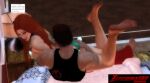 christie_monteiro couple_(romantic) couple_focus couple_love lovemakin original_character tekken_8 wife_and_husband