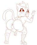  1boy aged_up aged_up_character alien anus anus backsack balls beckoning blush blush boots boots_only boy_pussy bussy cat cute_face cute_fang erection eyelashes eyeshadow fang felid feline felis femboy final_space inviting lechugansfw leggings lineart little_cato makeup male mohawk presenting_hindquarters presenting_pussy pumps seductive sketch submissive submissive_male testicle trap twerk twerking twink ventrexian 