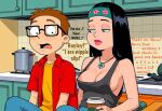  american_dad drugged ecstasy hayley_smith incest nipple_slip steve_smith 