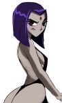  2d almost_naked ass big_ass black_swimsuit dc_comics exposed_ass half_demon older older_female one-piece_swimsuit porongoneitor rachel_roth raven_(dc) swimsuit tagme teen_titans young_adult young_adult_woman 