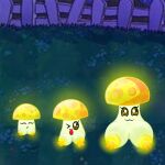 3_girls :3 big_breasts bonkhum breast_expansion breasts breasts_out closed_eyes closed_mouth electronic_arts expansion fungi_fauna fungus fungy grass medium_breasts multiple_girls mushroom mushroom_girl mushrooms night night_sky no_humans open_eyes plants_vs_zombies plants_vs_zombies:_heroes popcap_games presenting_breasts pvz pvz_2 sun-shroom_(pvz) tiny_breasts tongue_out video_game_character video_games winking_at_viewer yellow_eyes yellow_nipples