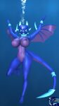  1girl activision air_bubbles anthro barefoot big_ass big_breasts breasts bubbles cynder dragon feet female freediving kami_dragon looking_at_viewer navel nipples nude pussy random1985 scalie sinking skinny_dipping solo source_filmmaker spyro_the_dragon tagme the_legend_of_spyro thick_hips thick_thighs underwater water 