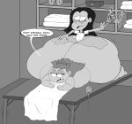  2_girls anal_vore annoyed brat bratty eaten_alive eaten_by_ass fat_ass helpless huge_ass indifferent laying_down lola_loud nude obese obese_female plump shortstack size_difference spoiled struggling_prey sucked_in the_loud_house thick_thighs trapped uncaring vore wide_hips 