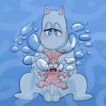  1boy 1girl anais_watterson big_penis bubbles bunny bunny_girl crossover cub cum_in_pussy drowning female furry imminent_death male moomintroll ninotrash size_difference tagme the_amazing_world_of_gumball the_moomins underwater underwater_sex 