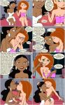 comic disney gagala kim_possible kimberly_ann_possible monique parody sex uncensored