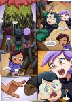  amity_blight comic dark-skinned_female dark_skin disney disney_xd evil_seeds_(comic) lesbian_sex light-skinned_female light_skin luz_noceda palcomix purple_hair tentacle the_owl_house willow_park witch yuri 