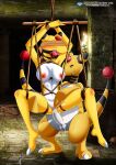 ampharos ball_gag bbmbbf bdsm bondage creampie cum cum_in_ass cum_inside nintendo palcomix pietro's_secret_club pokemon pokepornlive squirting