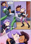  amity_blight comic dark-skinned_female dark_skin disney disney_xd evil_seeds_(comic) lesbian_sex light-skinned_female light_skin luz_noceda palcomix purple_hair tentacle the_owl_house willow_park witch yuri 