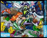 breasts crossover disney fellatio finding_nemo fish lipstick oral penis penis_grab peter_pansey princess_ariel text the_little_mermaid underwater