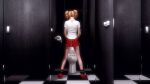  1girl miniskirt mod peeing skyrim standing the_elder_scrolls toilet 