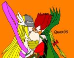 angewomon digimon quasi99 rosemon