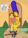 marge simpson from the simpsons by great moaning