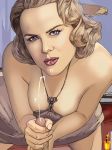 cum ejaculation famous_comics female_focus golden_compass handjob male/female marisa_coulter mrs._marisa_coulter nicole_kidman pov pov_eye_contact