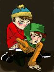 eric_cartman kyle_broflovski south_park wingsauce yaoi