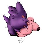  clefairy gengar lando pokemon tagme white_background 