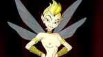  4_wings bare_chest edit fair_skin fairy fairy_princess fairy_princess_willow fairy_wings first_porn_of_character garments light_blue_eyes necklace pointed_ears scooby-doo scooby-doo!_and_the_goblin_king small_breasts spiked_hair yellow_hair 