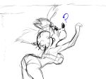  1girl animation byondrage female peril petra sfw sketch solo swimsuit tagme underwater 