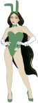  black_hair boogeyboy1_(artist) brave bunny_ears bunnysuit disney queen queen_elinor very_long_hair 