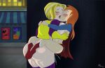 1futa 1girl ameizing_lewds artist_name ass barbara_gordon batgirl batgirl_(cosplay) big_ass big_breasts blonde_hair blush bob_cut bottom_heavy breasts bubble_ass bubble_butt cartoon_network cosplay costume_swap crossed_legs dc_comics dc_super_hero_girls duo fat_ass fat_butt futanari futanari_on_female hips huge_breasts human humanoid kara_danvers kara_zor-el kissing kryptonian large_ass large_butt leg_lock legs_crossed light-skinned_female light-skinned_futanari light_skin orange_hair partially_clothed penetration sex stand_and_carry_position standing supergirl supergirl_(cosplay) superheroine thick_ass thick_thighs thighs vaginal voluptuous warner_brothers wide_hips