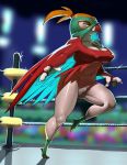 ass bird breasts female furry pussy wings wrestler