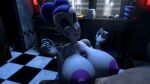  1boy 1boy1girl 1girl ballora five_nights_at_freddy&#039;s paizuri penis sexbot_ballora sister_location 