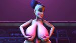 animated ballora big_breasts cum five_nights_at_freddy's no_sound paizuri penis sexbot_ballora sister_location