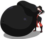 black_hair hyper_pregnancy inuyasha pregnant sango spooky-gh0st