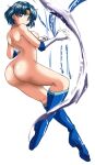 ami_mizuno ass bishoujo_senshi_sailor_moon blue_eyes blue_hair breasts nipples nude sailor_mercury