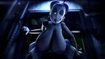  1girl ballora cum cum_on_face five_nights_at_freddy&#039;s sexbot_ballora sister_location stuck 