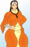 avatar:_the_last_airbender gigantic_ass gigantic_breasts hourglass_figure jay-marvel yangchen