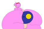  1999_post 1999post amy_rose asmartboy female_only furry furry_female furry_only hyper_ass hyper_dildo pink_fur post1999 post_1999 sega 