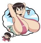  azumanga_daioh big_breasts female_only osaka_ayumu_kasuga poopishness tomo_takino 