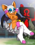 1girl 1robot e-123_omega irregular_fetishes rouge_the_bat sega sonic_the_hedgehog_(series)