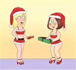  ass connie_d&#039;amico family_guy glasses meg_griffin santa_costume tabbypurrfume thighs 