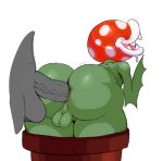 anal anal_penetration anal_sex big_ass disembodied_penis male mario_(series) piranha_plant plant yaoi yaoi