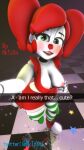  1girl circus_baby_(fnaf) five_nights_at_freddy&#039;s five_nights_at_freddy&#039;s:_sister_location looking_at_viewer selfpic so87baby summer_of_87_baby text 