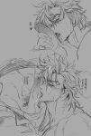 1boy battle_tendency caesar_anthonio_zeppeli fellatio jojo's_bizarre_adventure oral yaoi