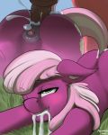 1boy 1girl 2020 anal anal_penetration anal_sex big_macintosh big_macintosh_(mlp) cheerilee cheerilee_(mlp) cum_from_mouth cum_in_ass cum_inside cum_on_ass cutie_mark earth_pony equine_penis erection female friendship_is_magic green_eyes horsecock male male/female mricantdraw my_little_pony nude outdoor outdoor_sex outside penis penis_in_ass pony sex tail taken_from_behind top-down_bottom-up