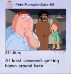 family_guy fellatio infidelity instagram jerome_washington lois_griffin penis peter_griffin