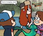  disney gravity_falls mermaid mermaid_tail wendy_corduroy 