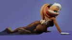 3d anthro ass backboob blender breast dat_ass furry gloves lola_bunny looking_at_viewer looking_back looney_tunes rabbit saransaran see-through space_jam tagme warner_brothers