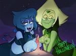 anonymous blushmallet cartoon_network halloween lapis_lazuli lapis_lazuli_(steven_universe) peridot peridot_(steven_universe) steven_universe