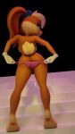 3d anthro ass backboob blender breasts furry gloves lola_bunny looking_at_viewer looking_back looney_tunes panties pink_panties pink_underwear rabbit saransaran space_jam standing tagme underwear undressing warner_brothers