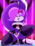 blush fifi_la_fume maid_outfit strip_tease tiny_toon_adventures